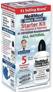 NeilMed Sinus Rinse Starter Kit, 8 Fl Oz, Pack of 2